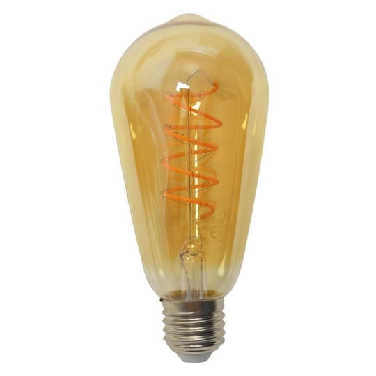 Sijalica LED Filament AMBER ST64 4W 2200K E27 230v 230lm Mitea