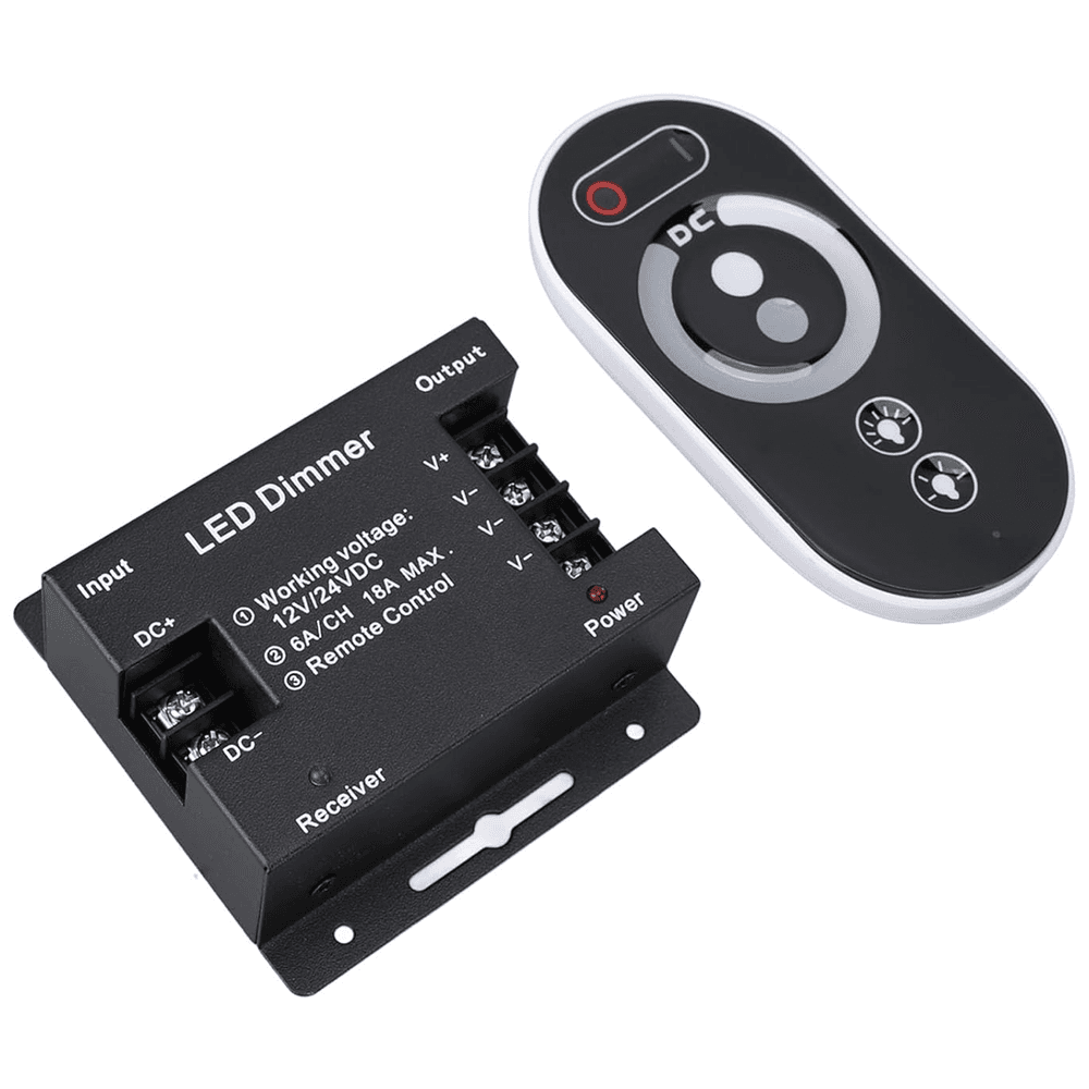 Kontroler-dimer za LED trake jednobojne 12V/216W i 24V/432W
