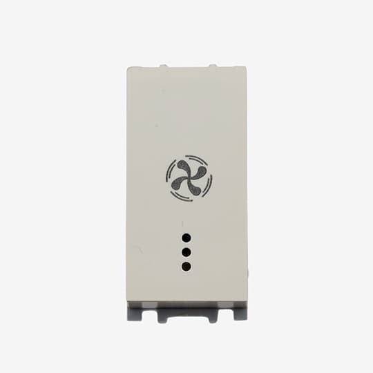Prekidač za ventilator Panasonic 1M INDIKATORSKI bijeli 16A WT8(WVTT10021WH)03 EU2 Thea Modular