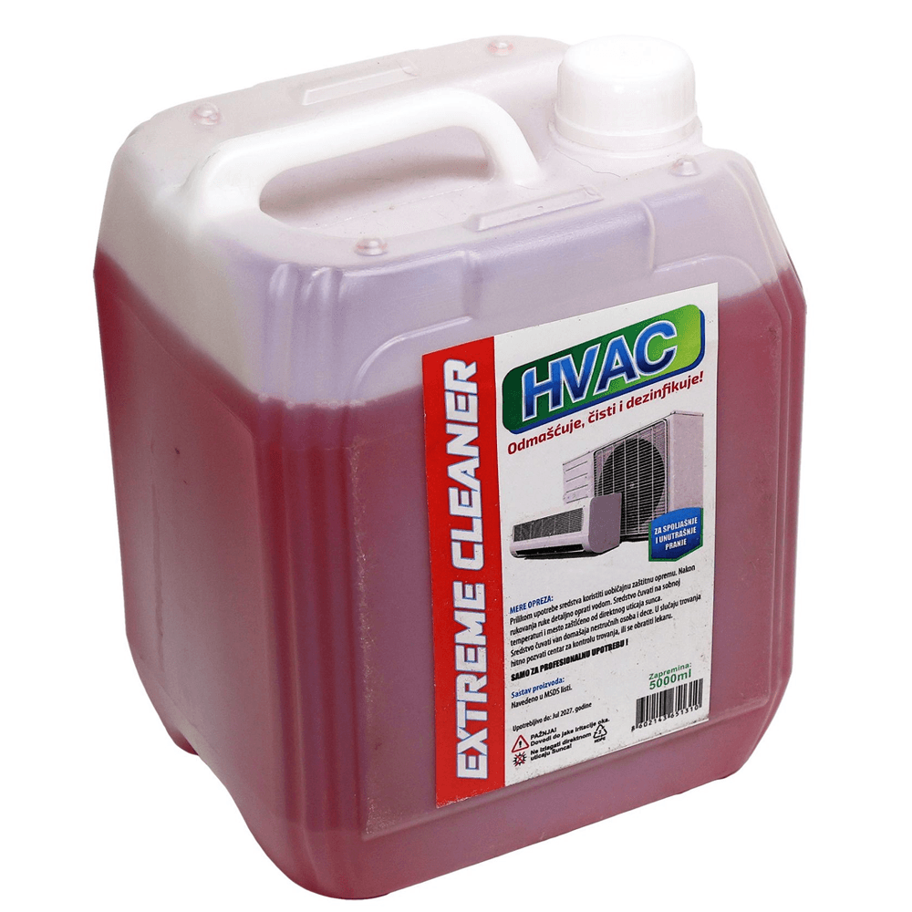 Tečnost za pranje klima Hvac extreme cleaner 5L