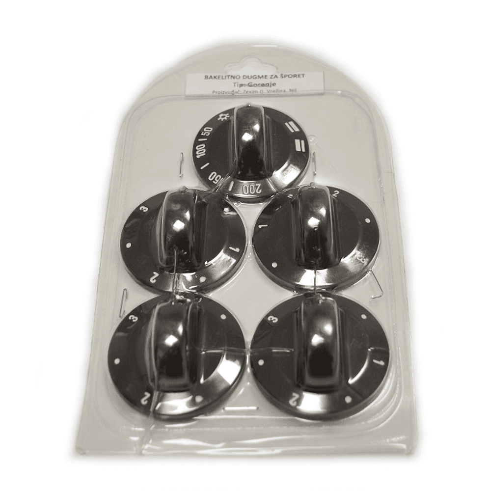 Dugme šporeta Gorenje, set 5/1 408GO027