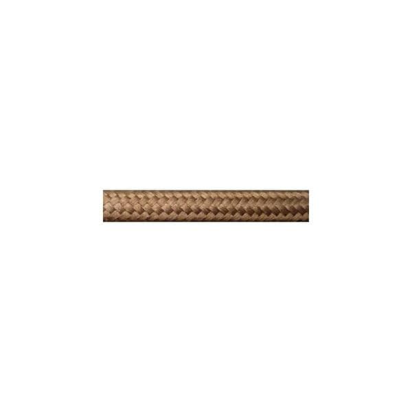 Kabal tekstilni smeđi 2x0,75mm
