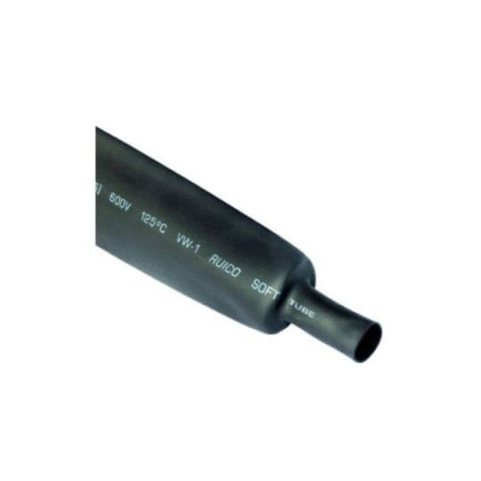 Bužir termoskupljajuci ME-TSB 2/1mm 1m crni Mitea Electric