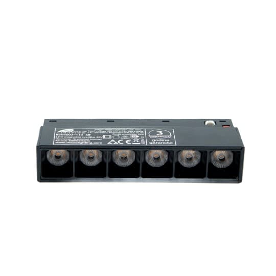 Svjetiljka magnetna linearna M204002-110 4000K 6W 48V LED magnetna linearna svetiljka 24° 110x22x45mm